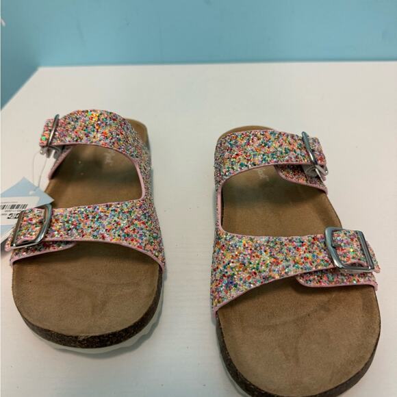 Kids' Drew Footbed Sandals - Cat & Jack size 3 - Picture 2 of 7